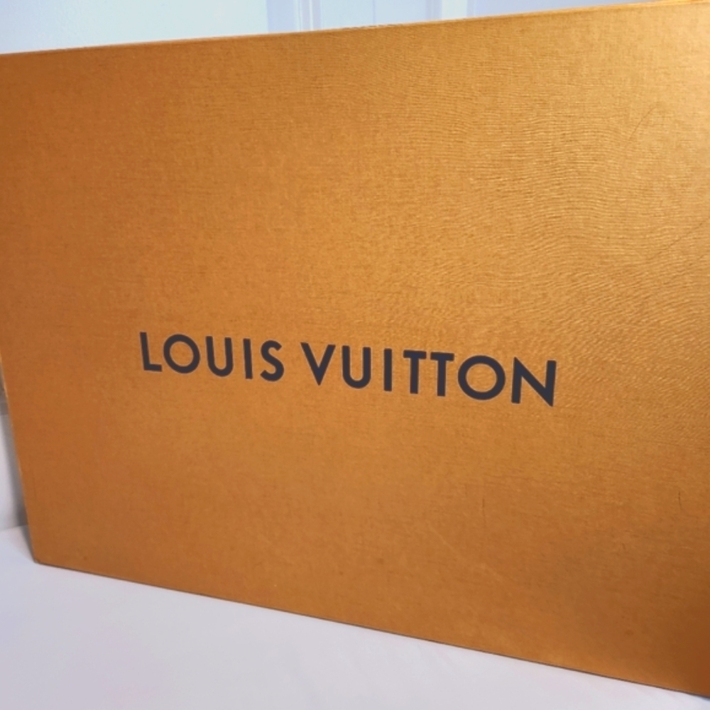 LOUIS VUITTON NEVERFULL BOX 18.5"×13.65"×3" magnetic closure hard struct…